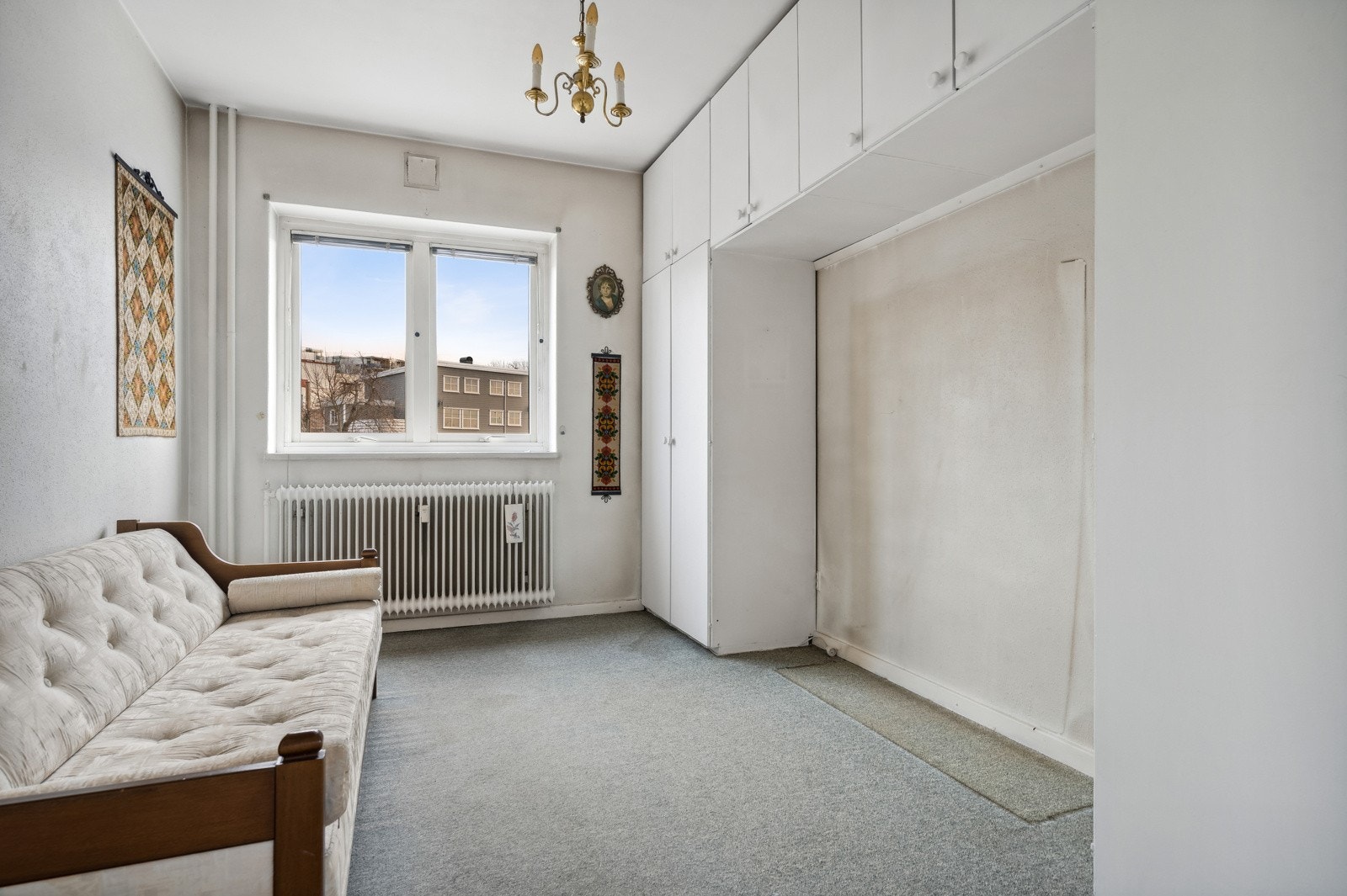 Leiligheten har nå to soverom (med mulighet for å lage tre) Galleribilde