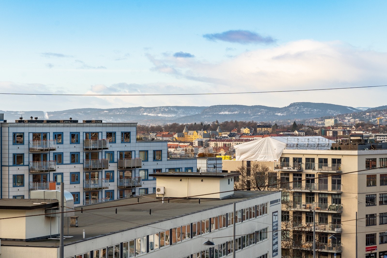 Utsikten fra leiligheten Galleribilde