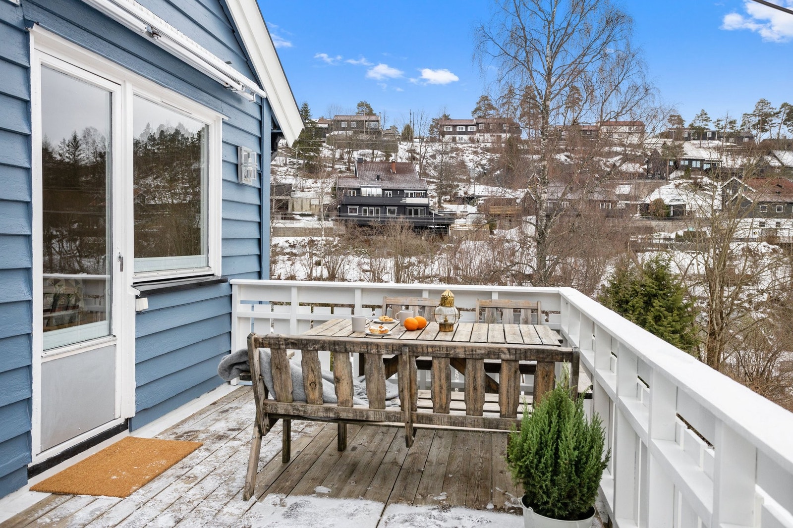 Terrasse med stort potensial for hygge. Galleribilde