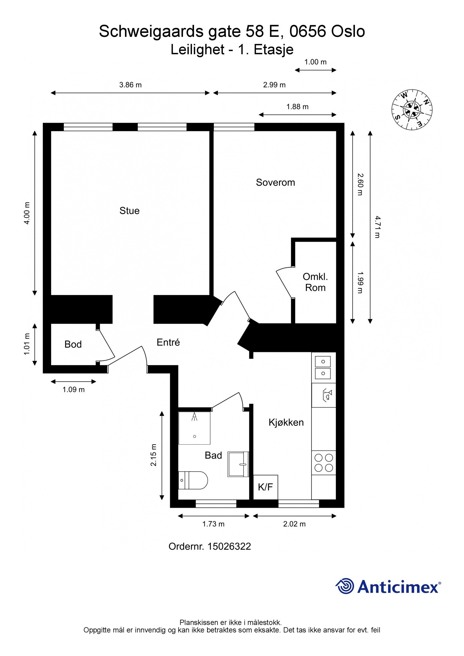 Plantegning. Galleribilde