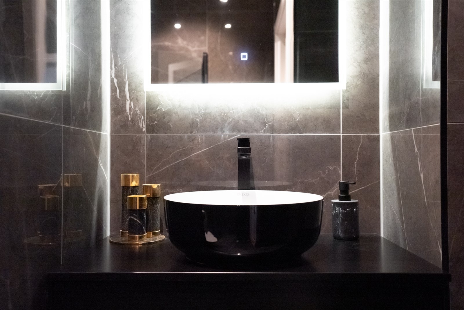 Detaljbilde baderom. Galleribilde