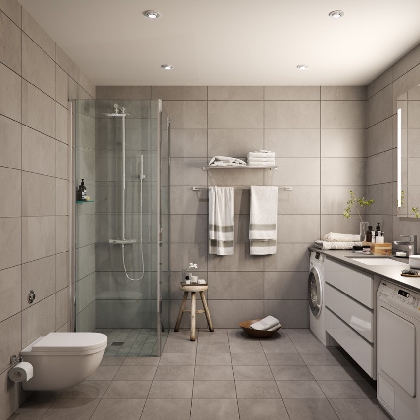 Kun ment som illustrasjon. Illustrert fra en annen bolig i prosjektet og avvik vil forekomme. Galleribilde