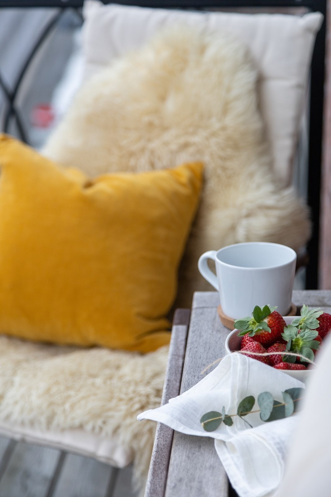 Elektrisk grill eller gassgrill er tillatt på balkongen. Galleribilde