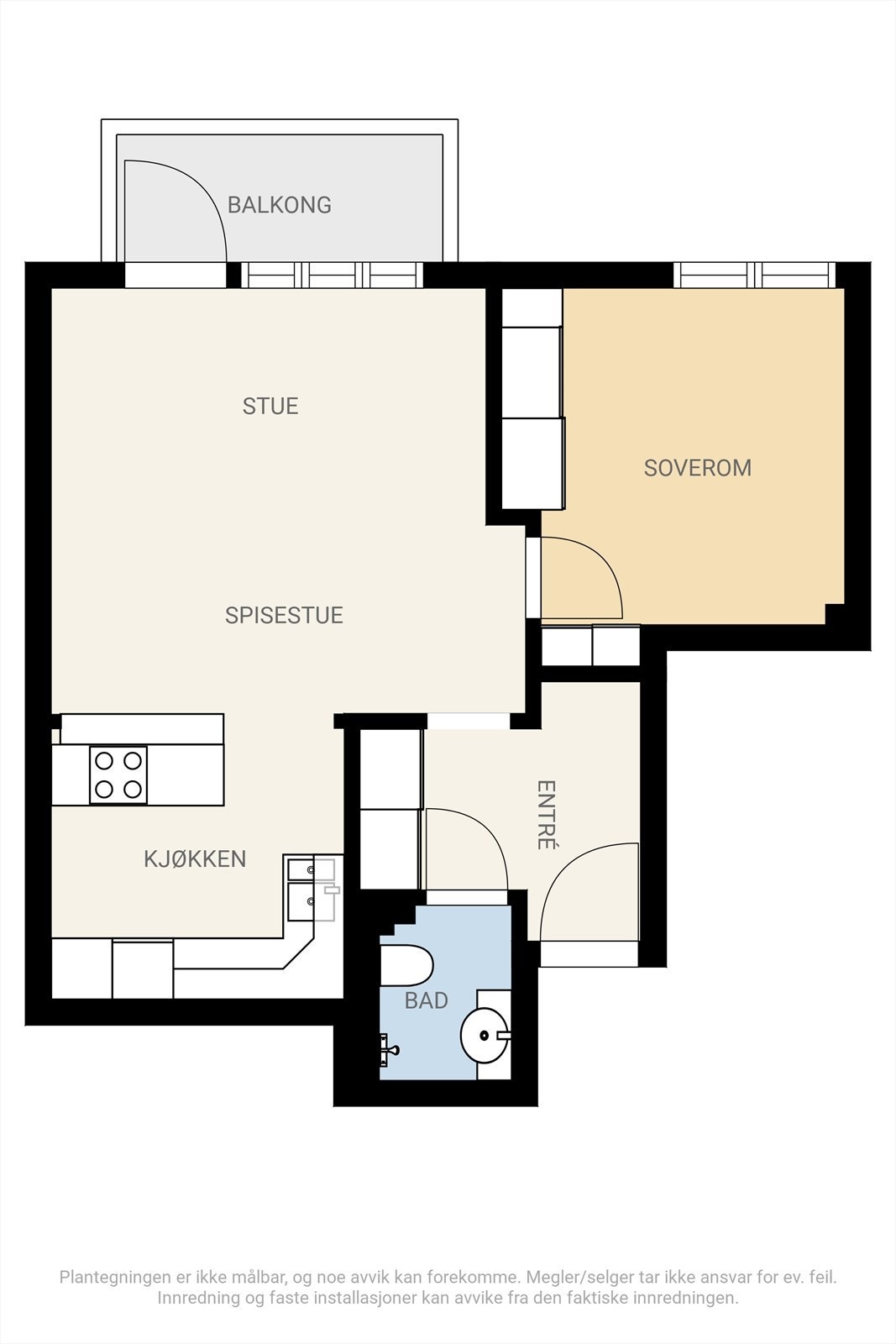 Plantegning. Galleribilde