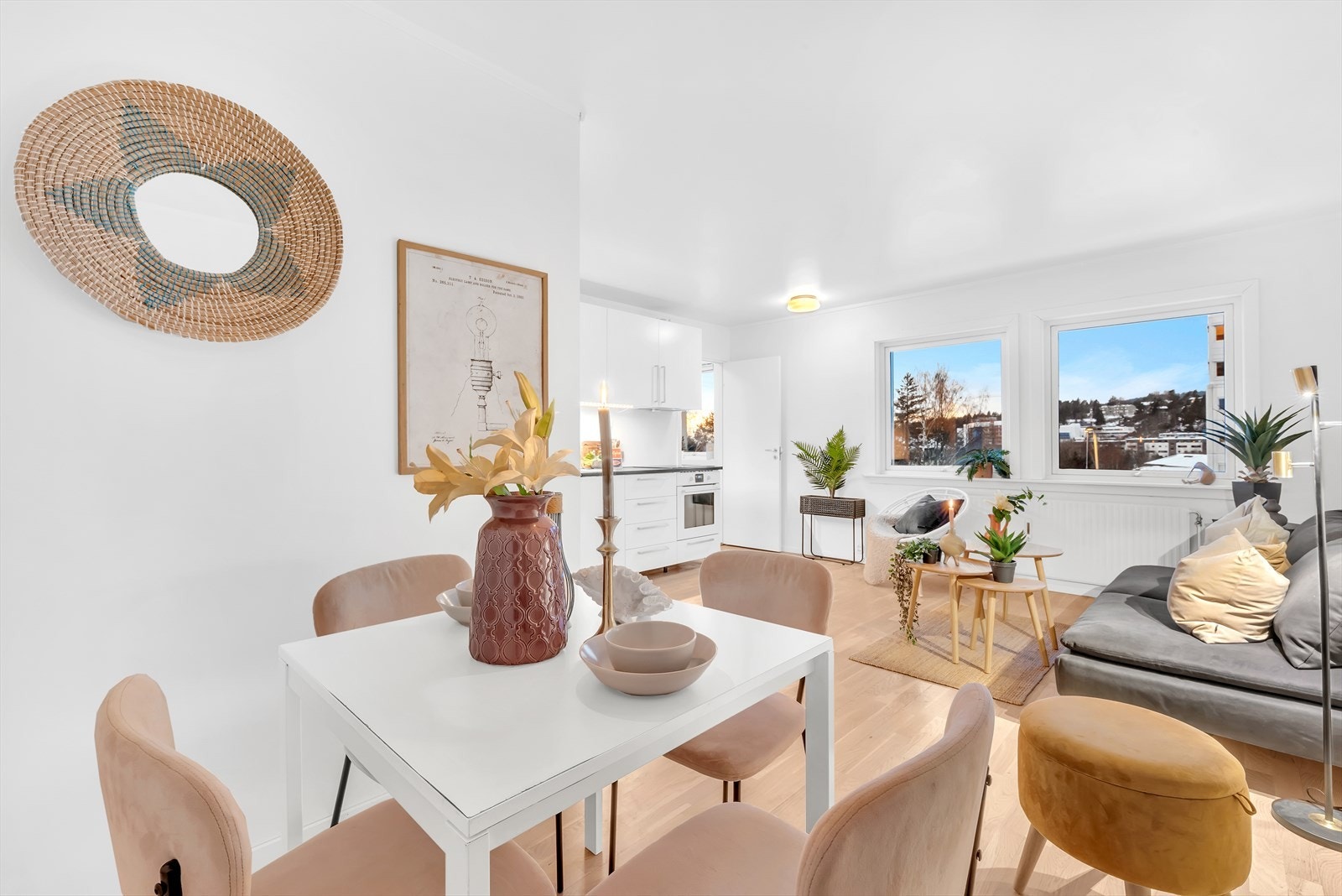 Her kan du nyte et bedre måltid med venner og familie. Galleribilde