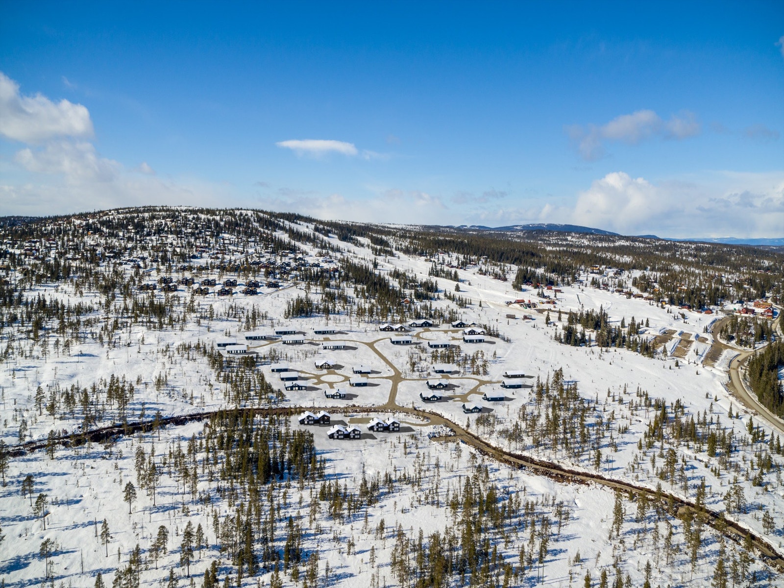 Hedmarksvidda hyttegrend, illustrasjon Galleribilde