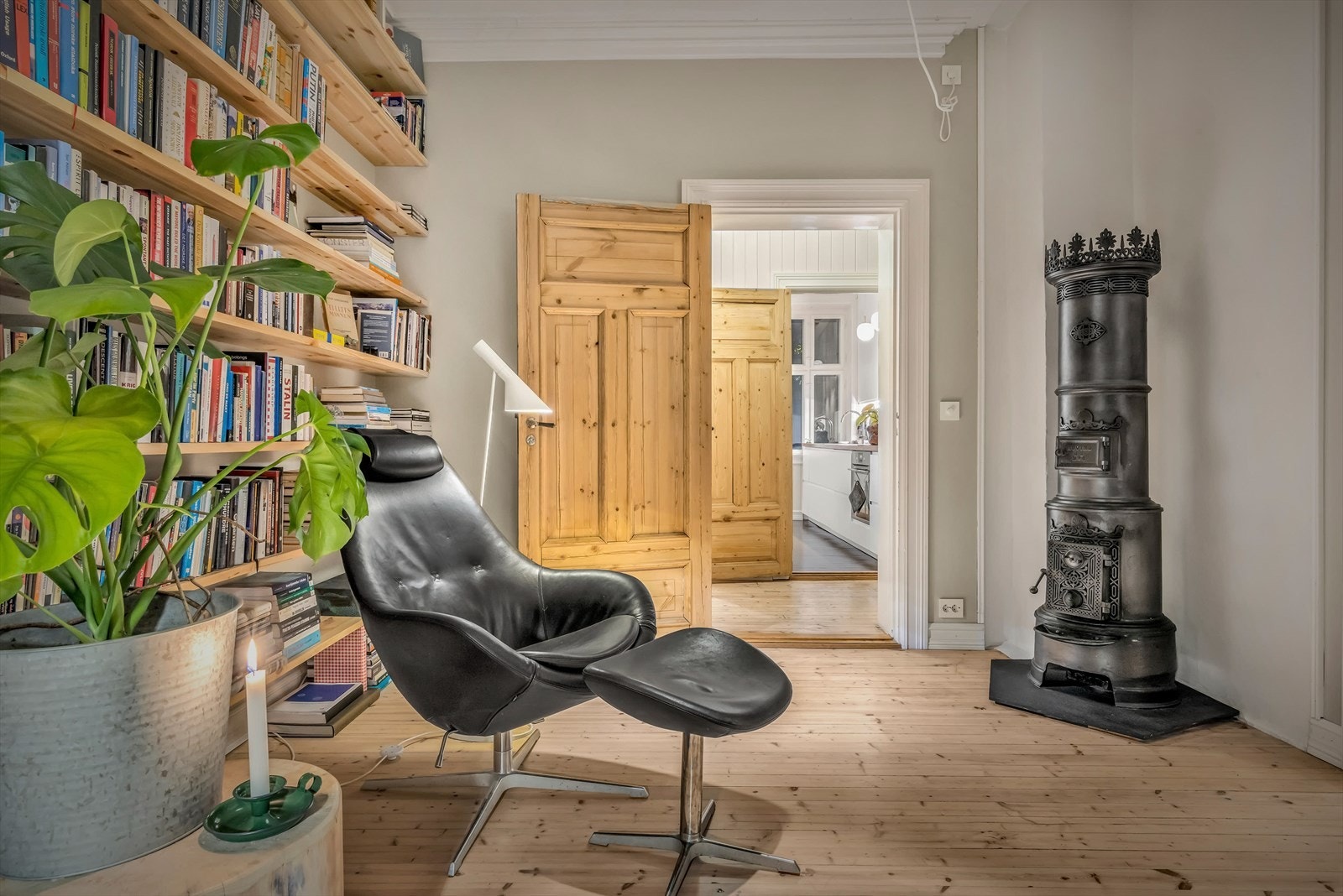 Kveldsstemning stue Galleribilde