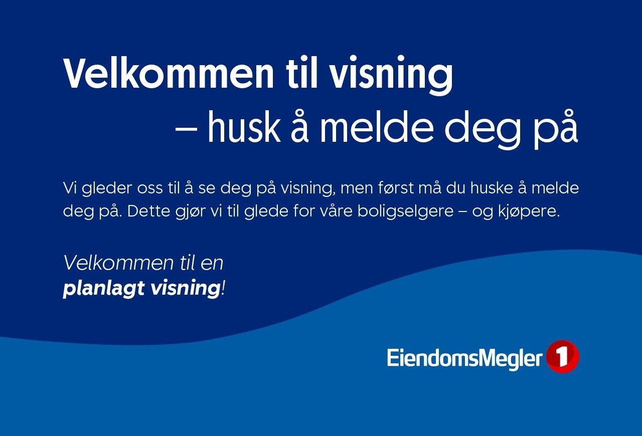 Husk å melde deg på visning! Galleribilde
