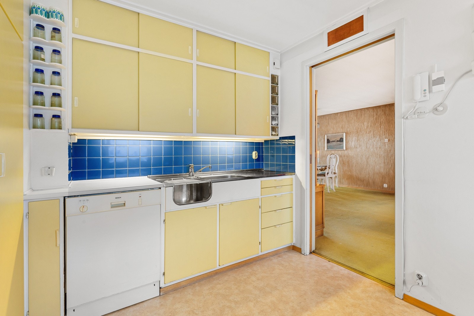 Original kjøkkeninnredning 1964 Galleribilde