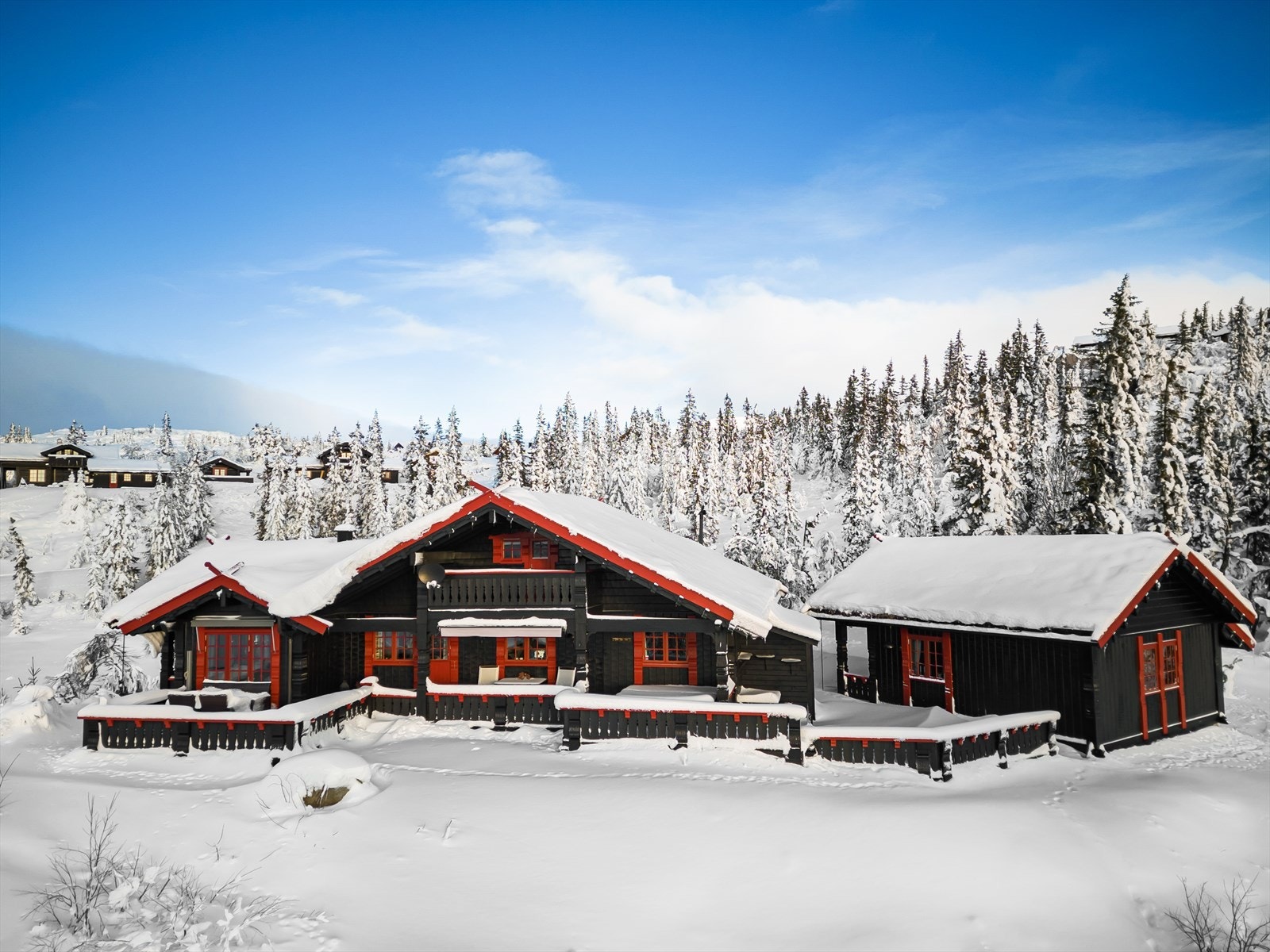 Stor og familievennlig fjellhytte i vakker natur, på populære Tempelseter! Galleribilde
