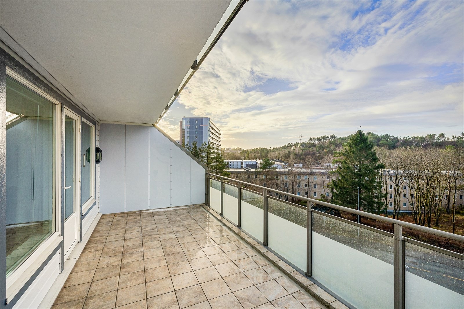 Overbygget balkong. Galleribilde