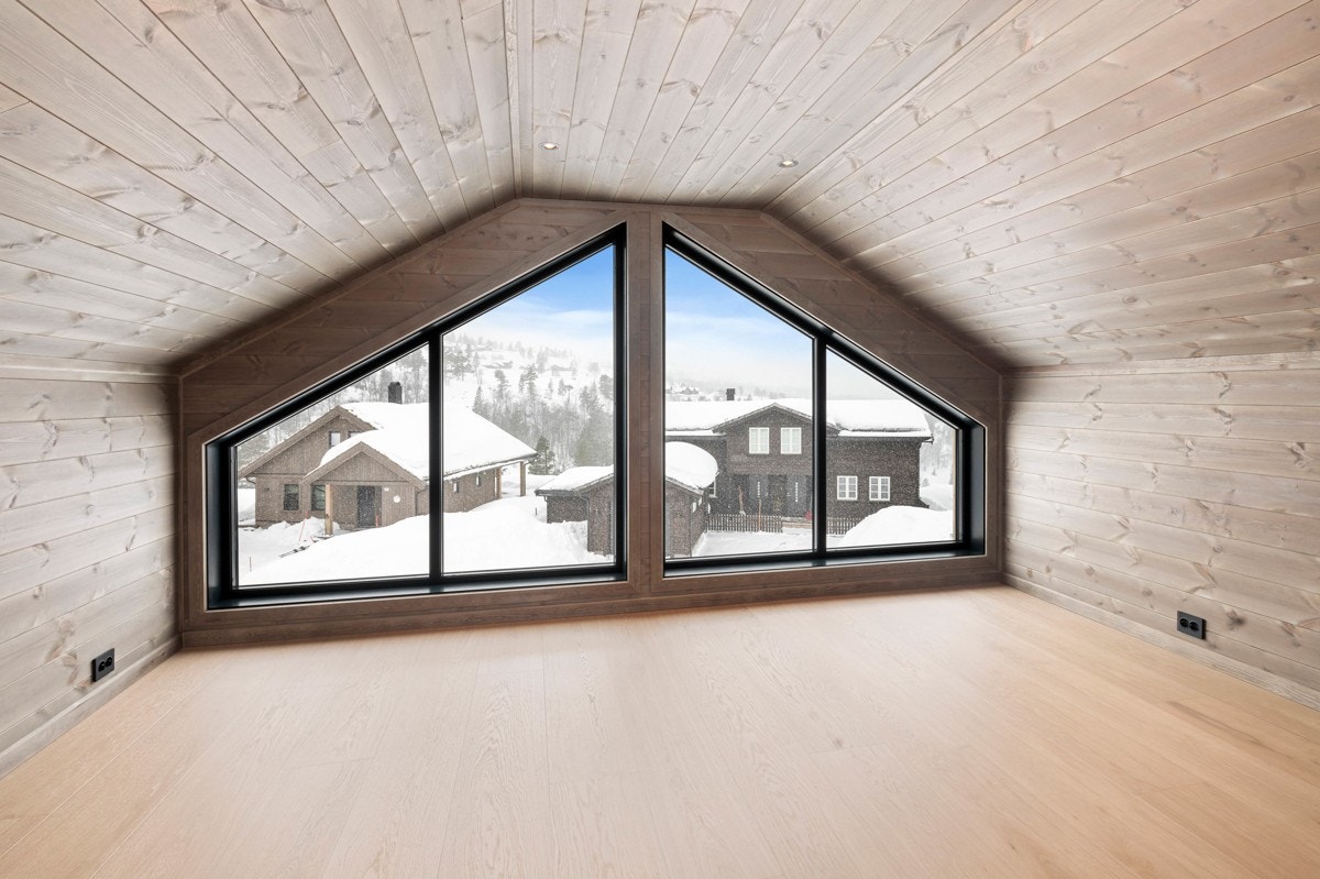 Bilde fra nabohytta (speilvendt) Furåsen 32. Galleribilde