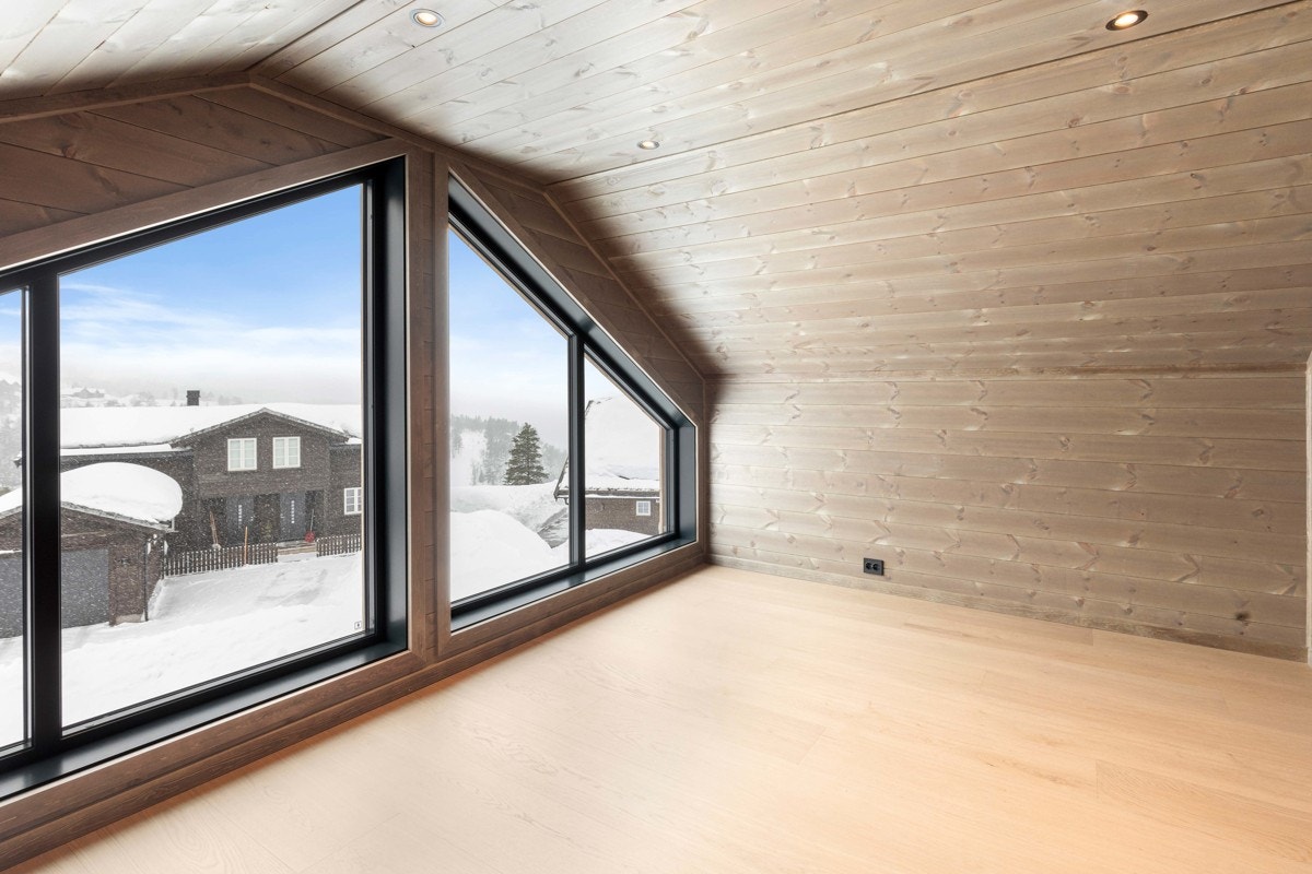 Loftstue - Bilde fra nabohytta (speilvendt) Furåsen 32. Galleribilde