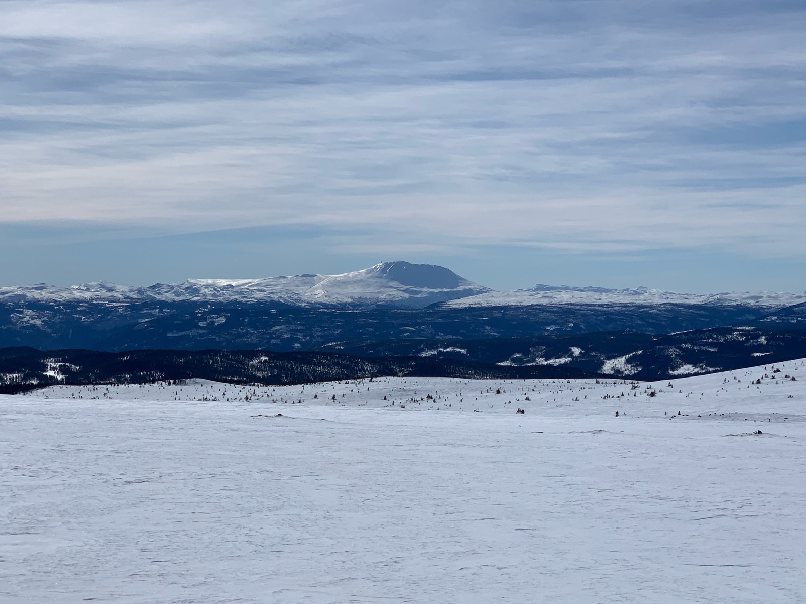 Utsikt mot Gaustatoppen Galleribilde