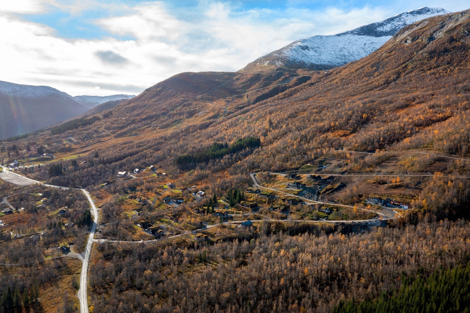 Nydelige utsiktsforhold og et fantastisk turterreng. Galleribilde