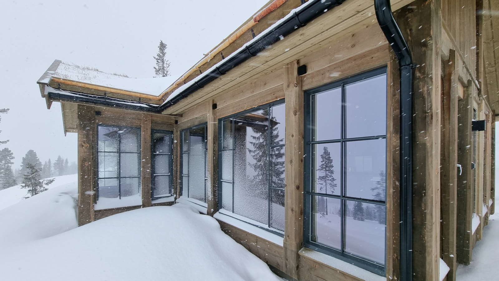 Fronten i utsiktsretningen. Galleribilde