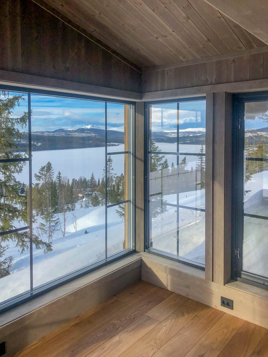 Utsikt fra stuen. Galleribilde