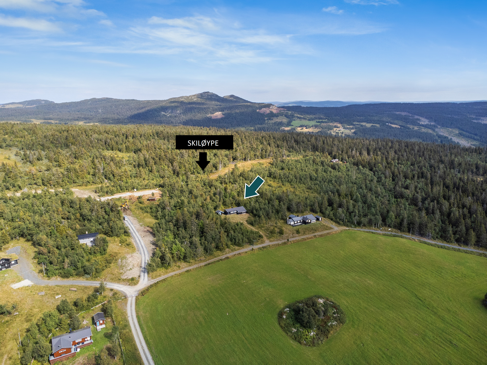 I området har du også flotte turstier som kan tas fatt på enten til fots eller sykkel, samt nærhet til skiløyper. Galleribilde