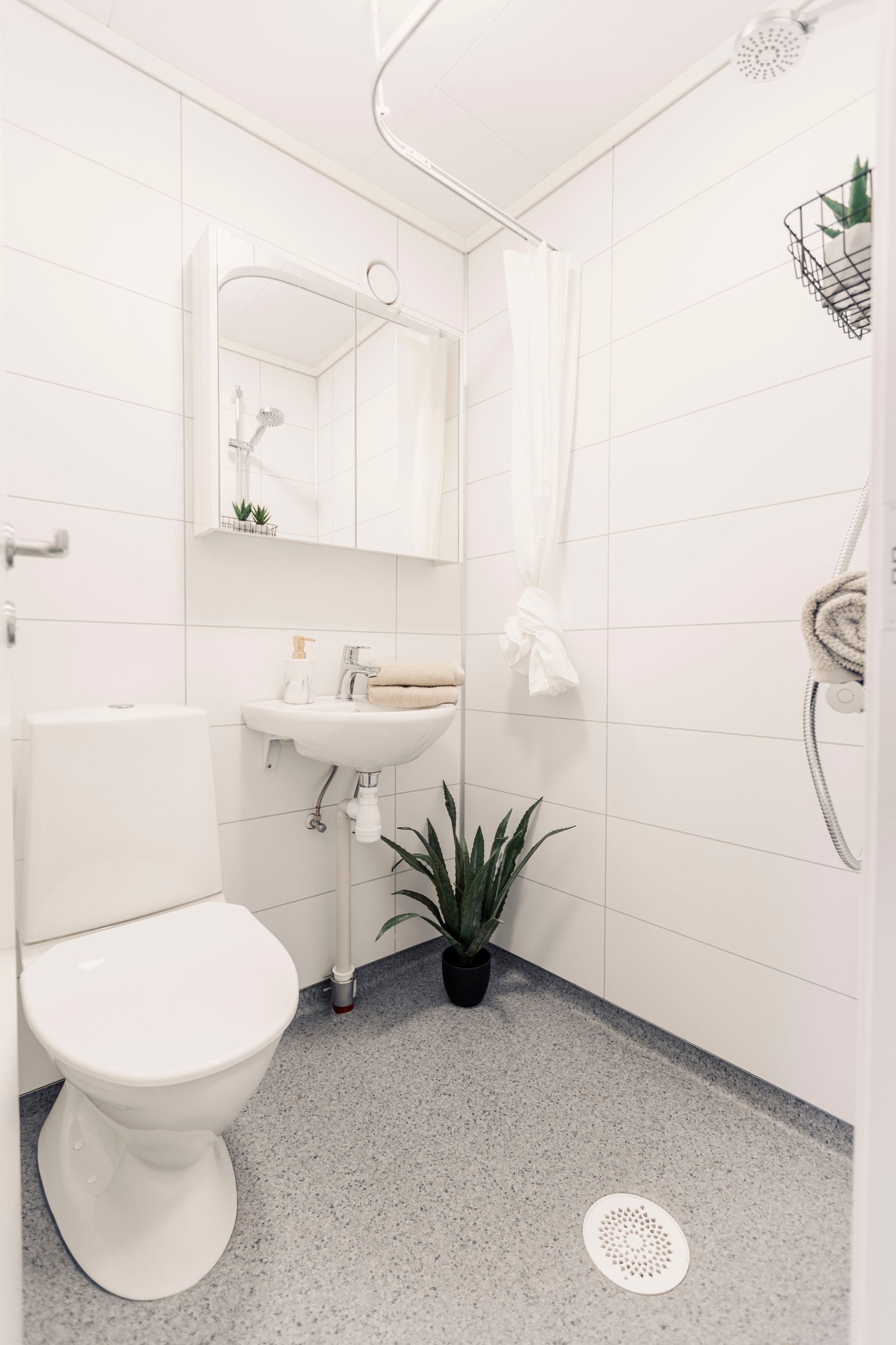 Eget bad med dusj Galleribilde