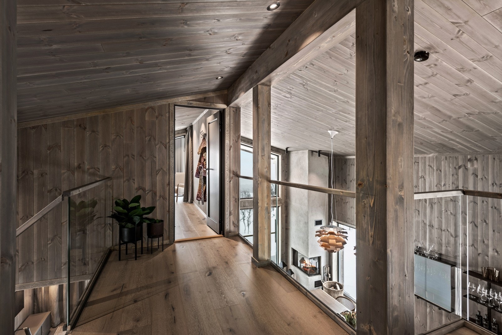 Alle bilder er fra chalet som er solgt tidligere i prosjektet. Det vil derfor blant annet avvike noe på tilvalg, utsikt og vinkel. Galleribilde