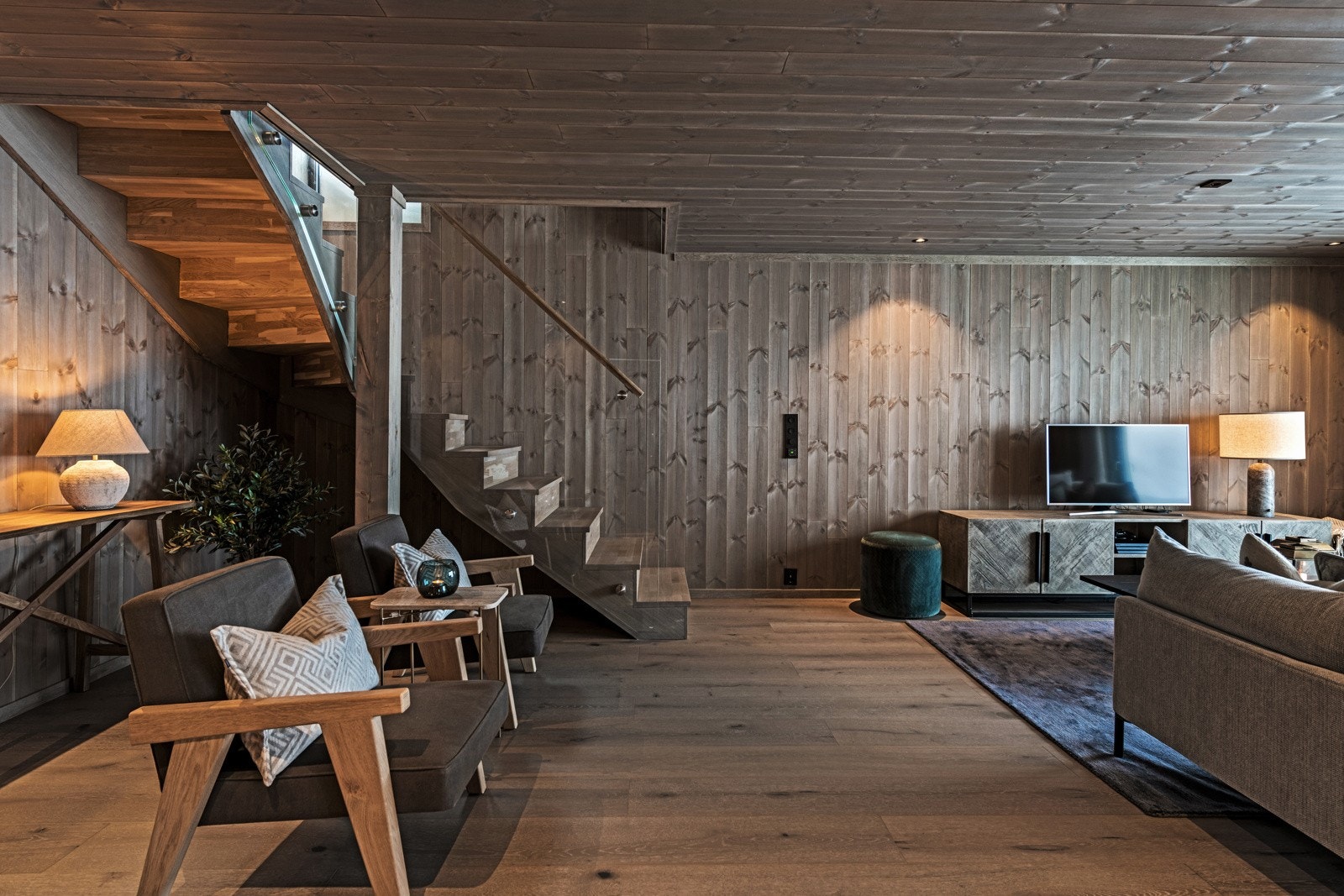 Alle bilder er fra chalet som er solgt tidligere i prosjektet. Det vil derfor blant annet avvike noe på tilvalg, utsikt og vinkel. Galleribilde