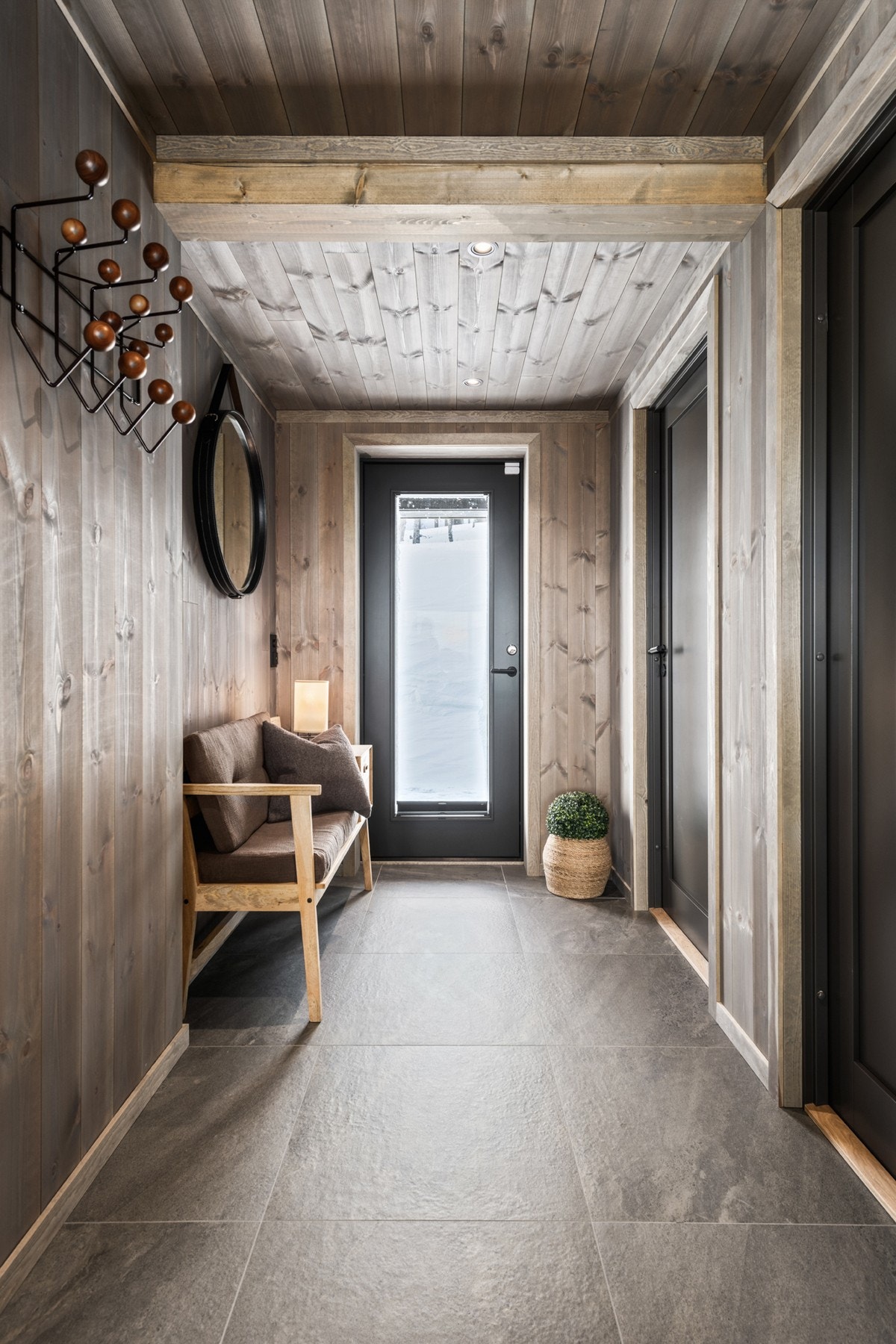 Alle bilder er fra chalet som er solgt tidligere i prosjektet. Det vil derfor blant annet avvike noe på tilvalg, utsikt og vinkel. Galleribilde