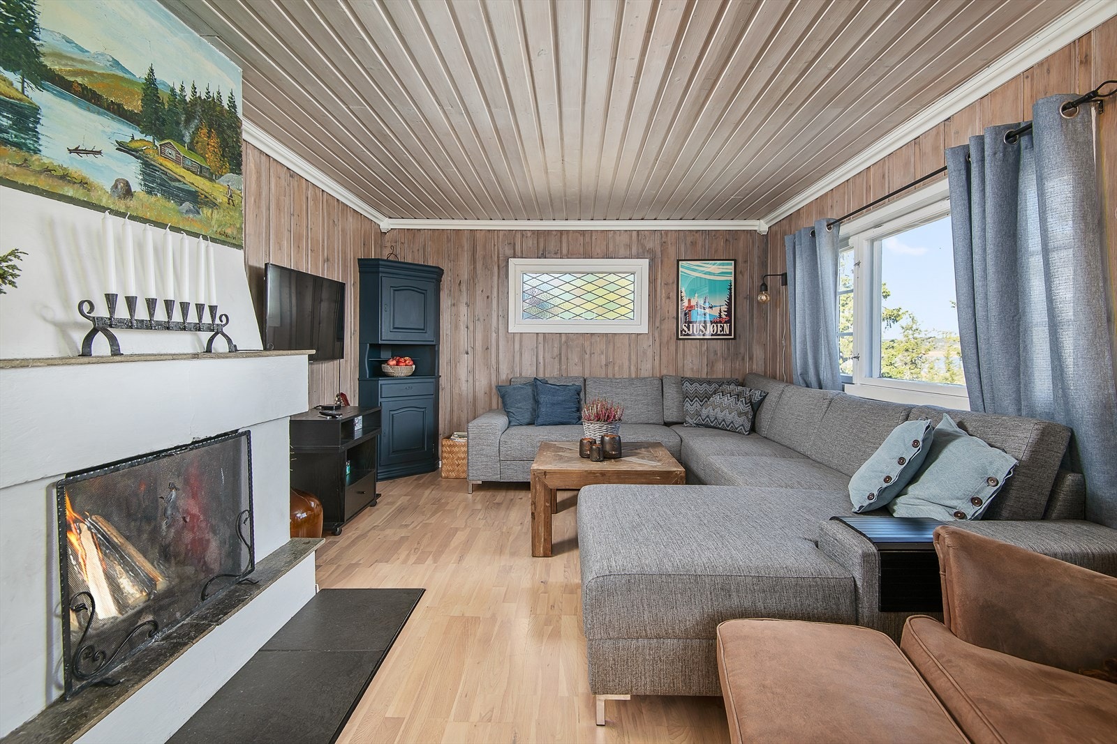 Peis for ekstra kos på mørke kvelder og kalde dager. Galleribilde