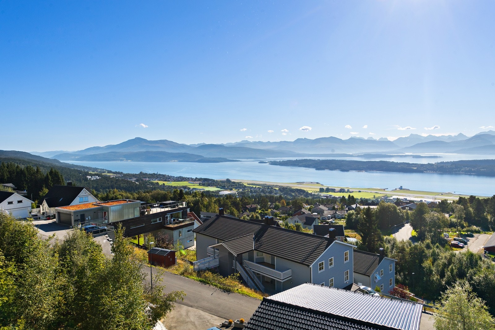 Vakker utsikt fra boligen Galleribilde