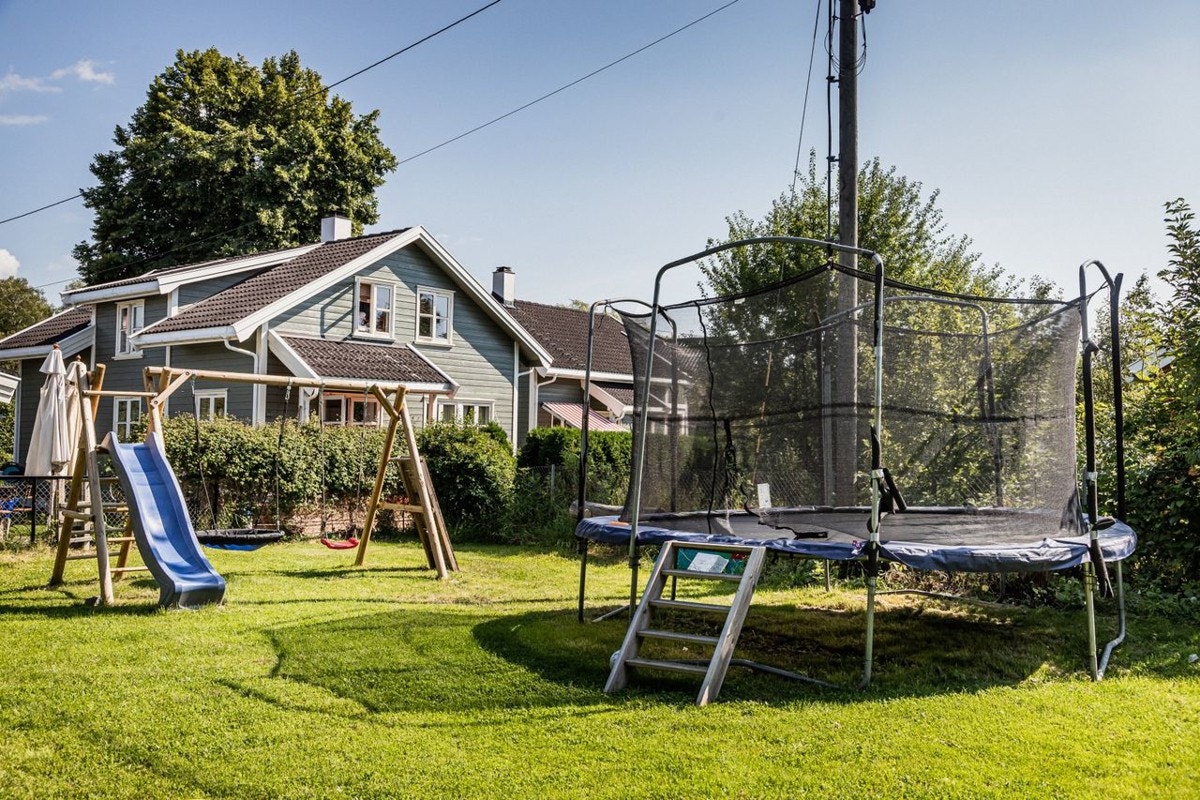 Felles lekeplass for beboerne Galleribilde