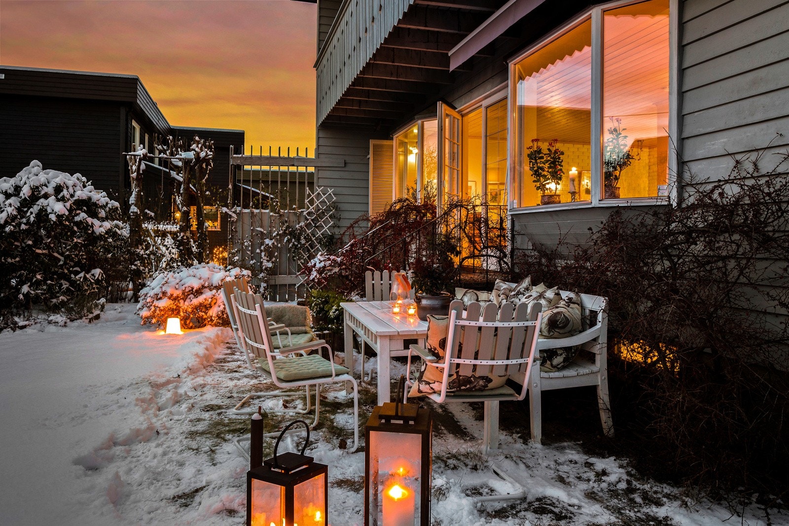 Boligen ligger i barnevennlige omgivelser tilbaketrukket fra veien Galleribilde