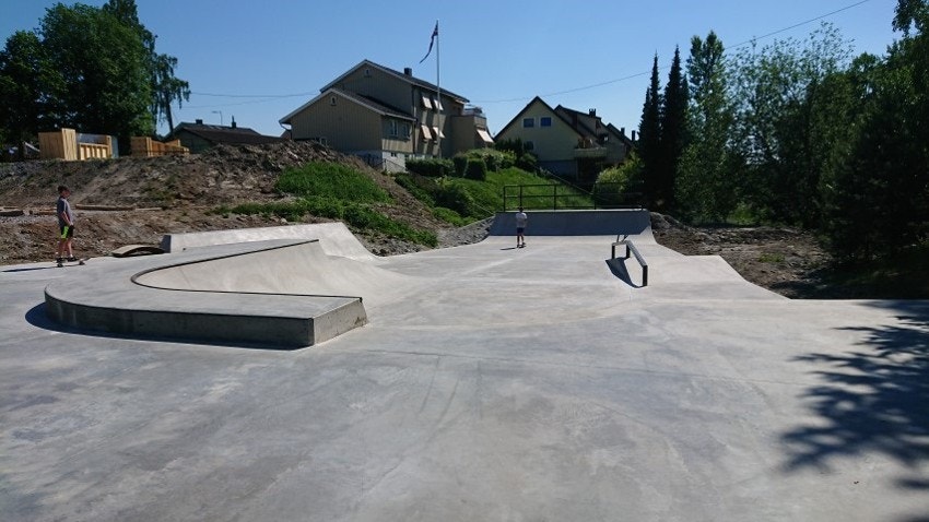 Nordstrand aktivitetspark ligger kun 250 meter unna boligen Galleribilde