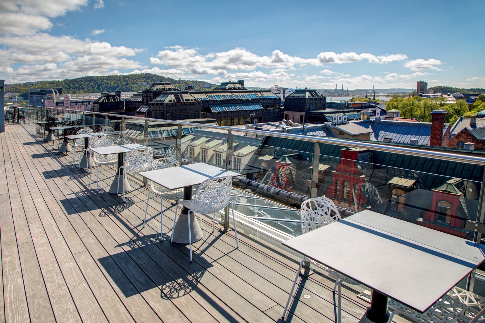 Takterrasse Galleribilde