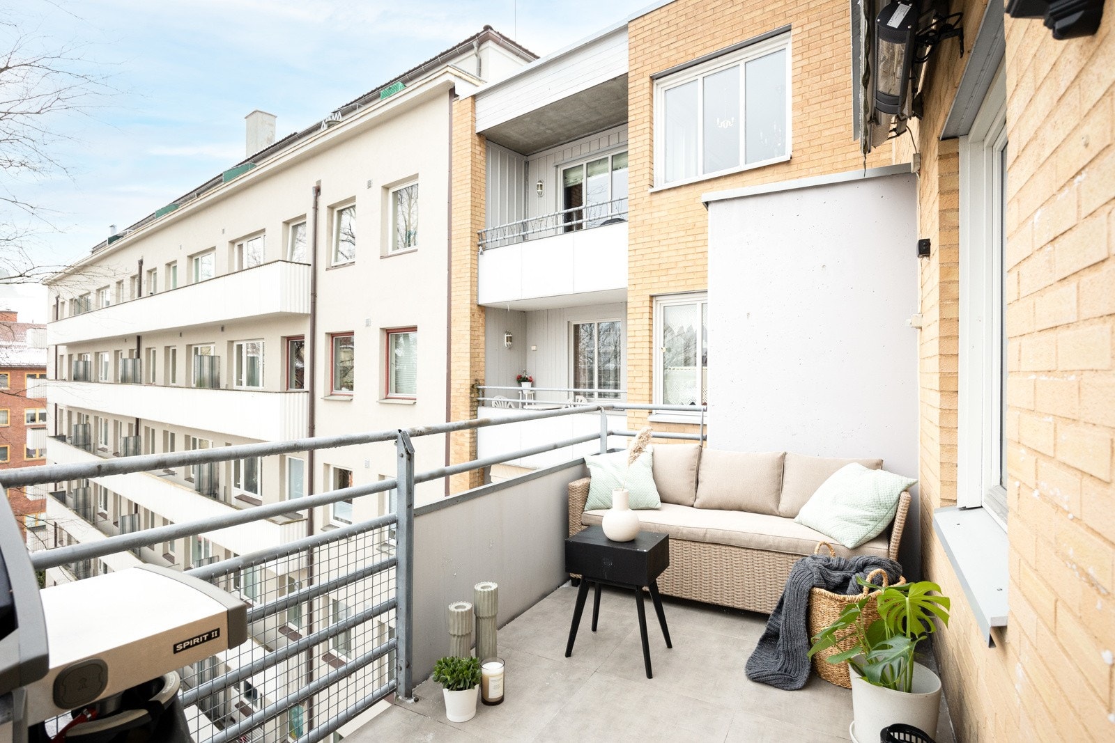 Balkong 1 på 8,5 m2 østvendt Galleribilde