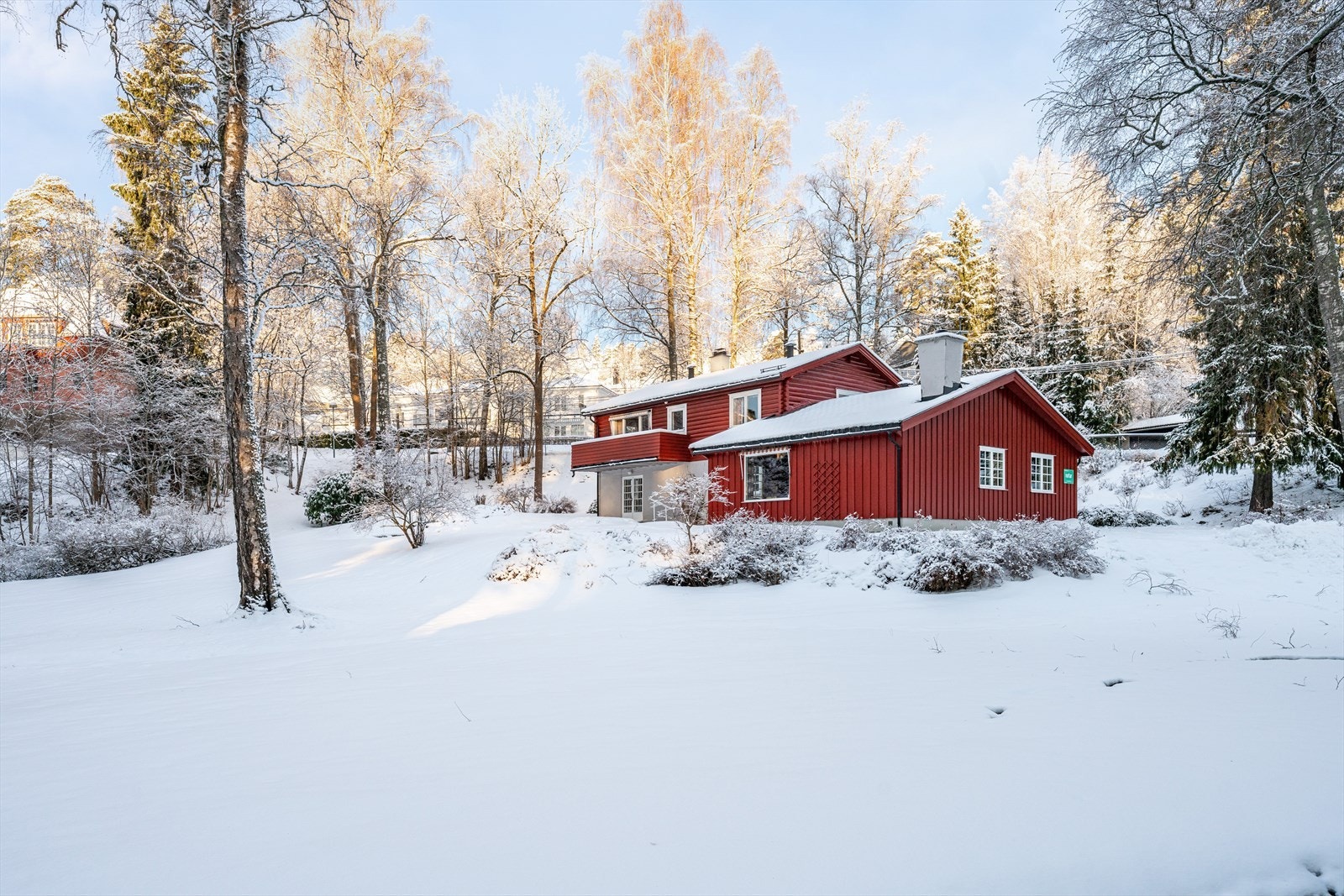Enebolig med svært ettertraktet beliggenhet på Gråkammen/ Slemdal, presentert av Anders Kløvning, Eiendomsmegler MNEF i Notar. Galleribilde