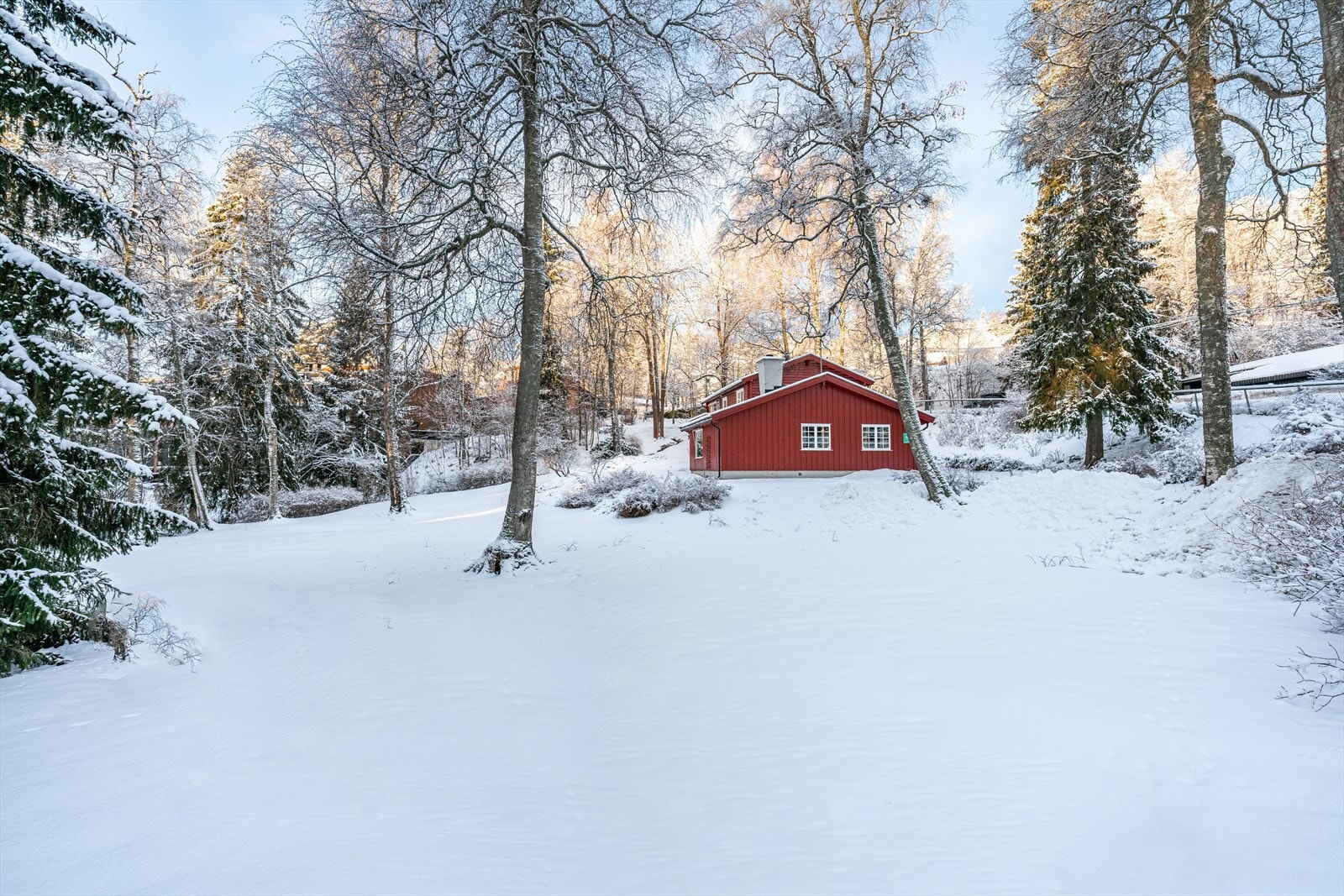 Stille og tilbaketrukket boligområde. Galleribilde