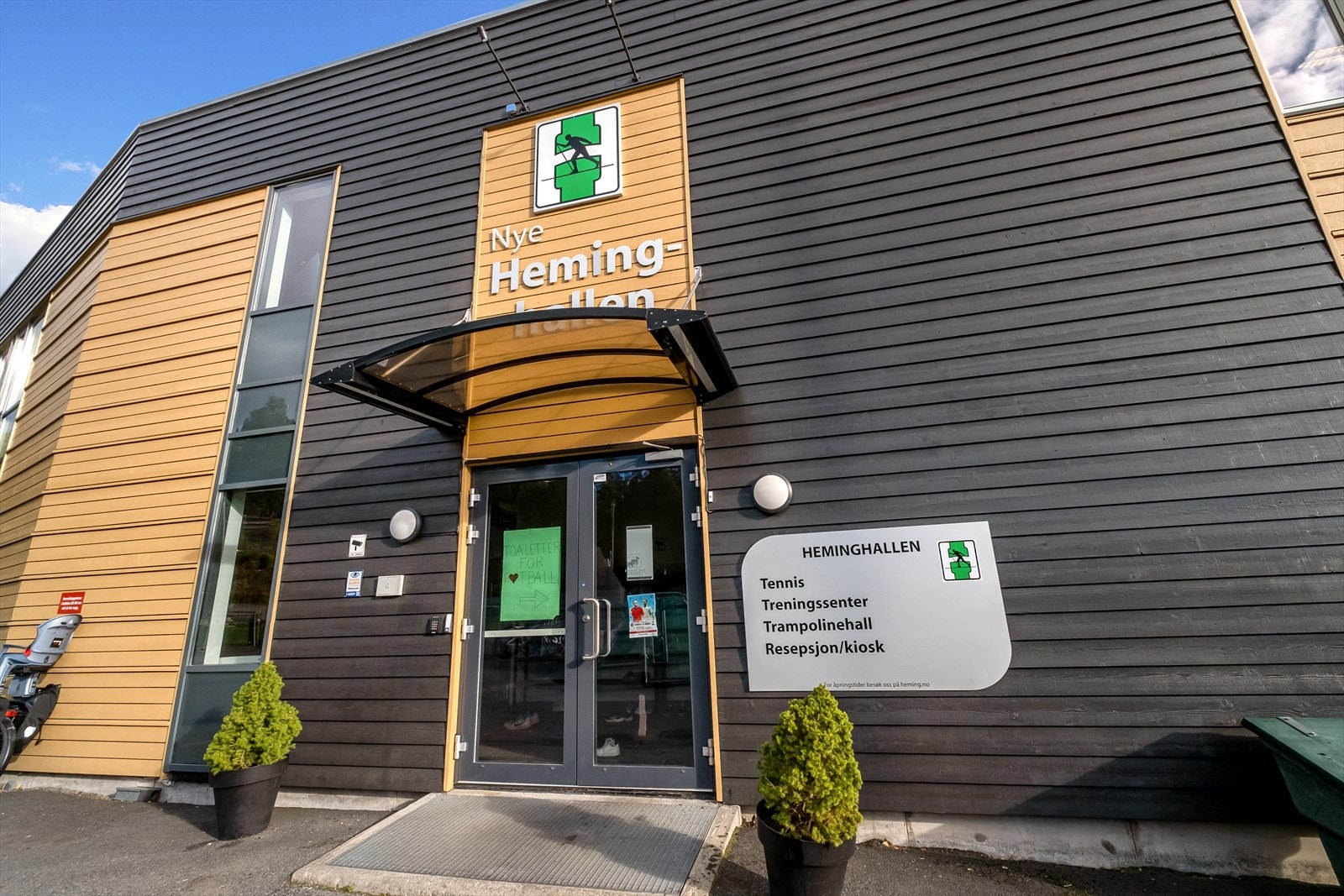 Heming Idrettsanlegg - Nye Heminghallen. Galleribilde