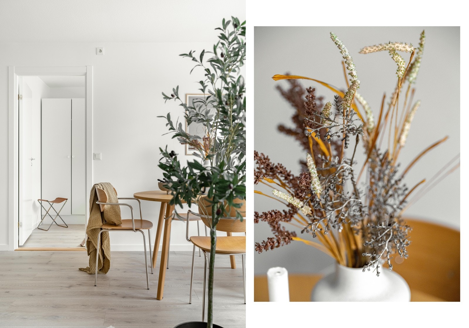 Leiligheten har totalt to soverom, og det minste har inngang fra stuen. Galleribilde