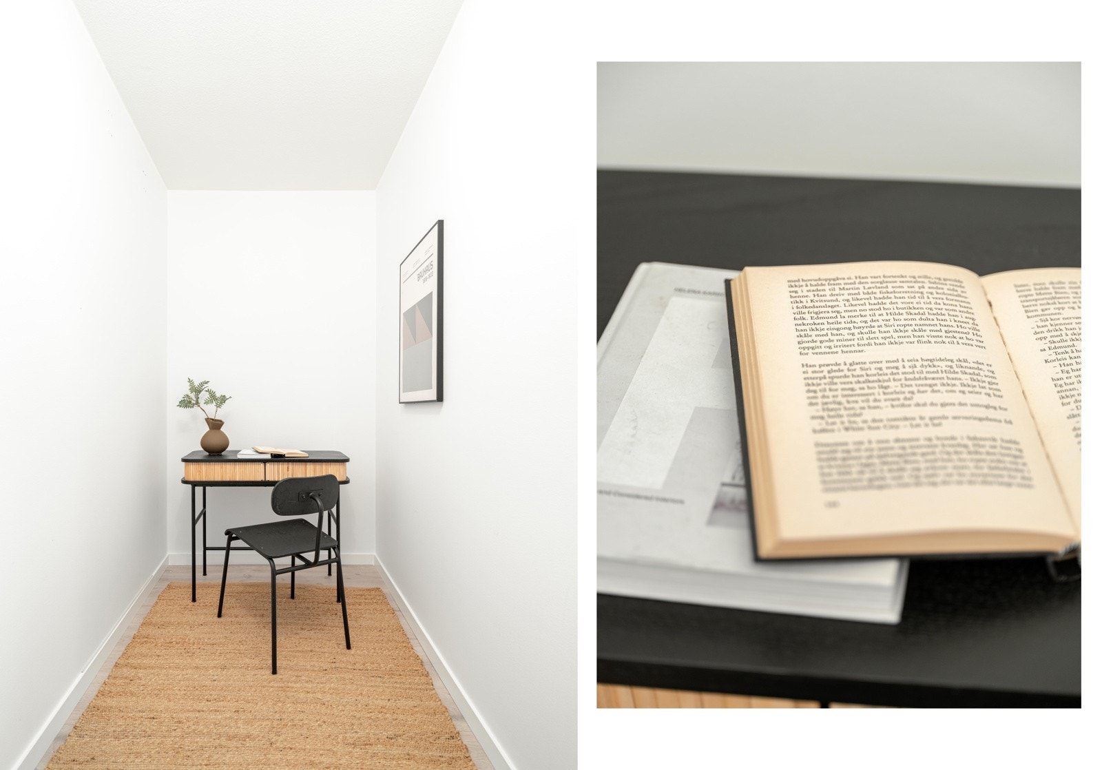 Under pandemien var det flere i borettslaget som brukte dette som kontorplass. I tillegg disponerer leiligheten en bod i kjelleren på ca. 4,9 kvadratmeter. Galleribilde