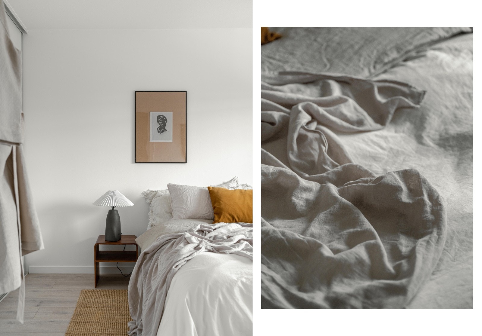 Det største soverommet benyttes naturlig nok som hovedsoverom. Galleribilde