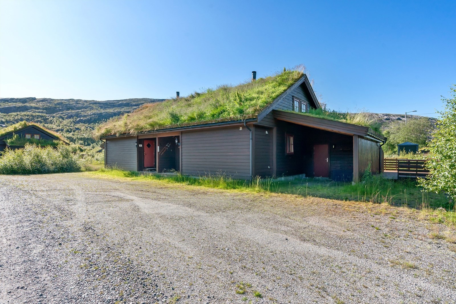 Parkering i carport Galleribilde