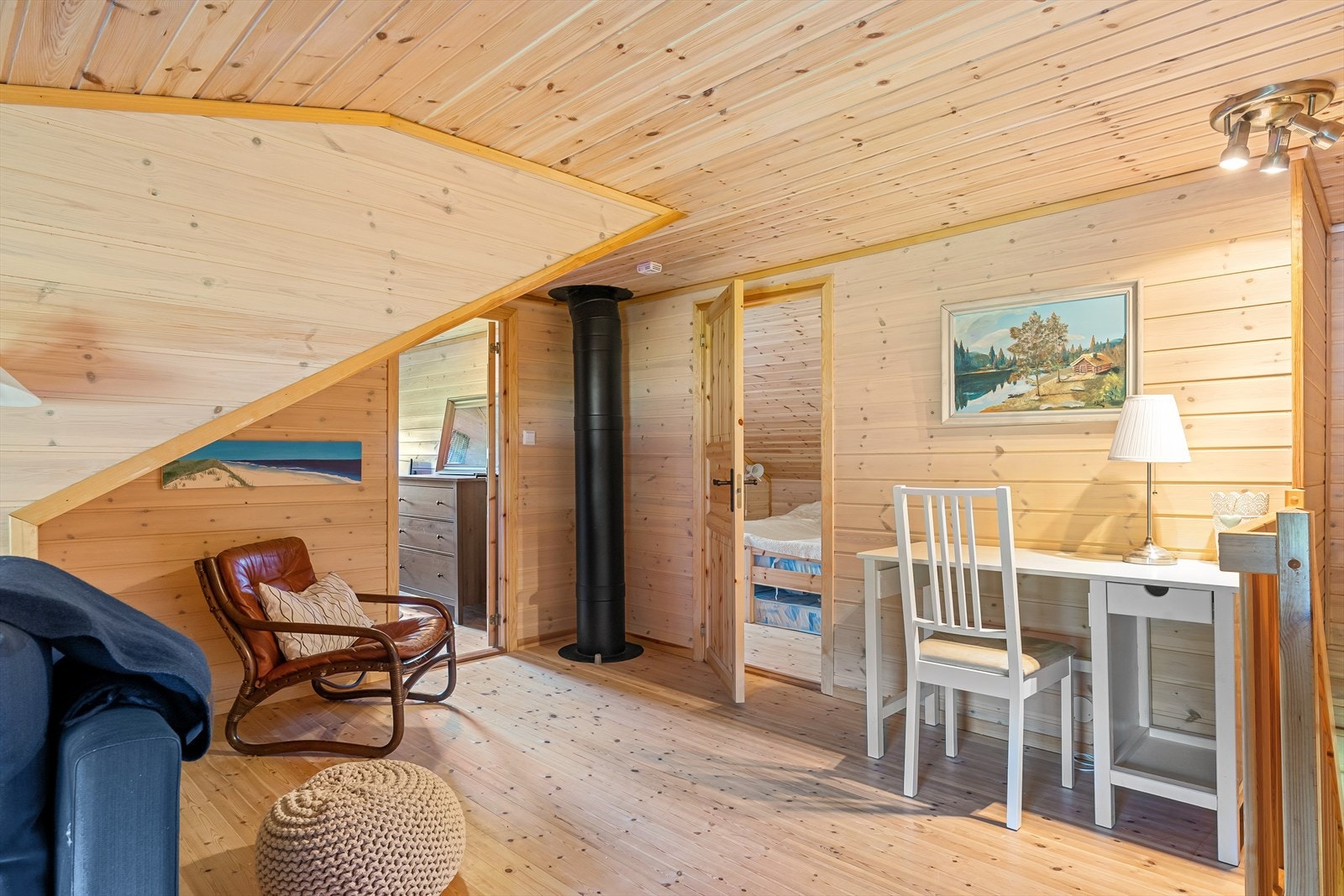 Loftstue Galleribilde