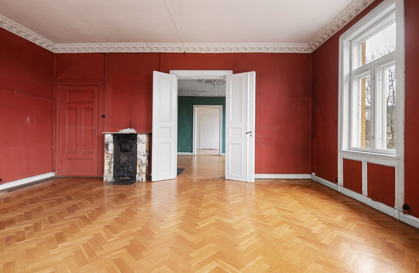 Flere stuer på rad. Galleribilde