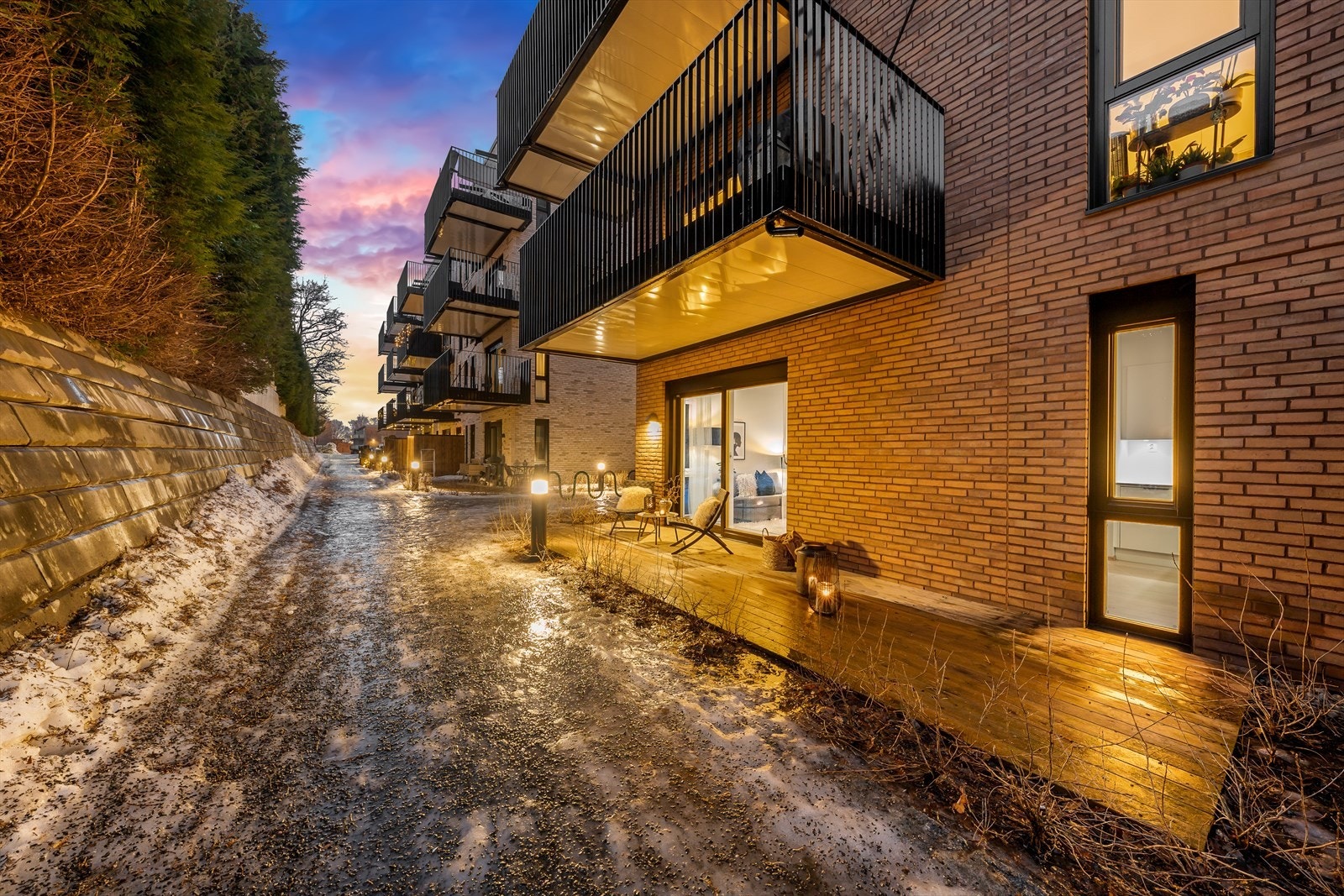 Her kan sene høstkvelder og varme sommerdager tilbringes. Galleribilde