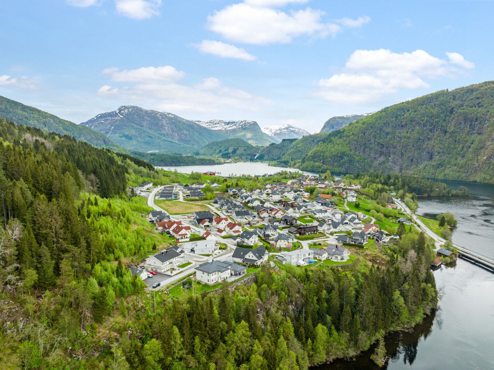 Tomtene i vest Galleribilde