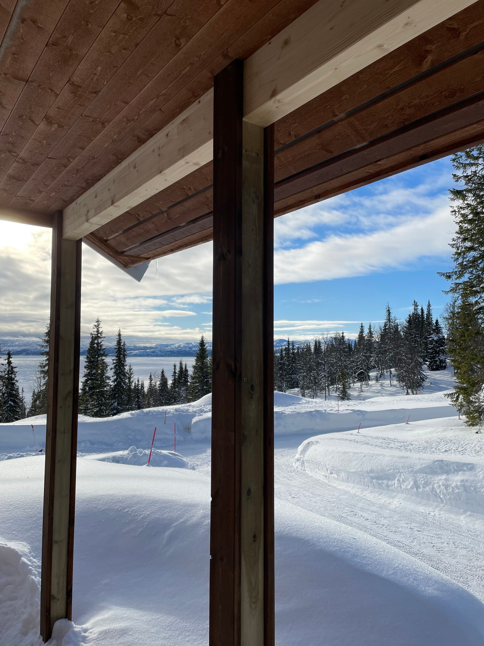 Utsikt fra hytte 36 Galleribilde