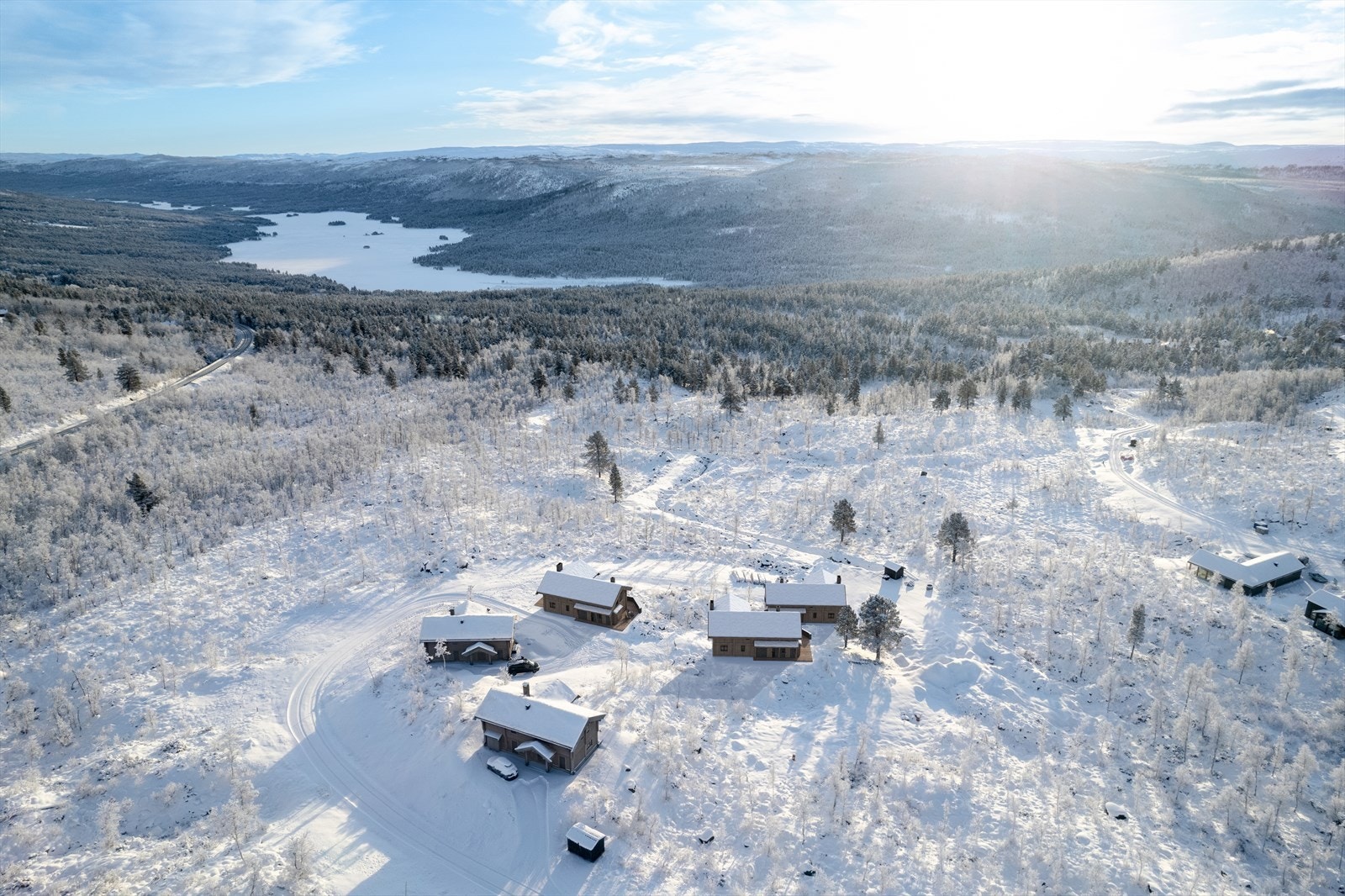 Utsikt - bilde er illustrasjon og avvik kan forekomme Galleribilde
