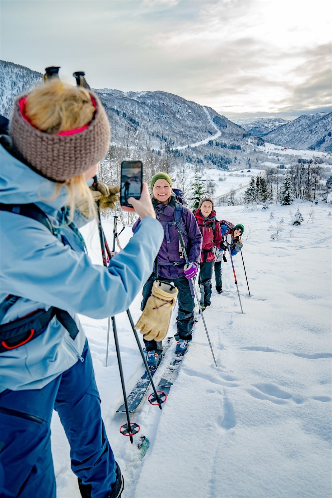 Spenn på deg skiene og ta en tur i nærområdet til din nye hytte. Galleribilde