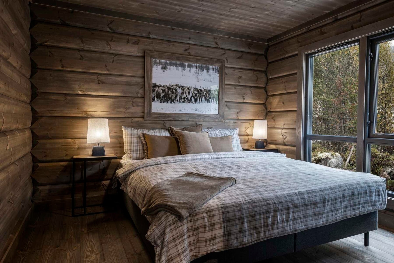 I Lodge II modellen er det 2 soverom på hovedplan, samt god plass på hemsen. Galleribilde