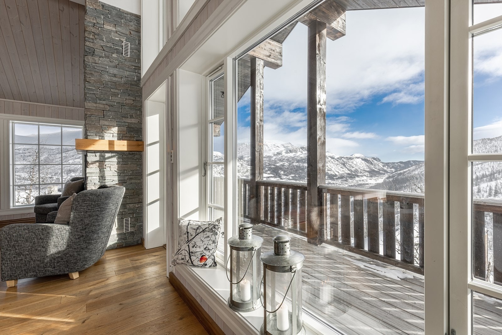 Spektakulær utsikt på alle kanter Galleribilde