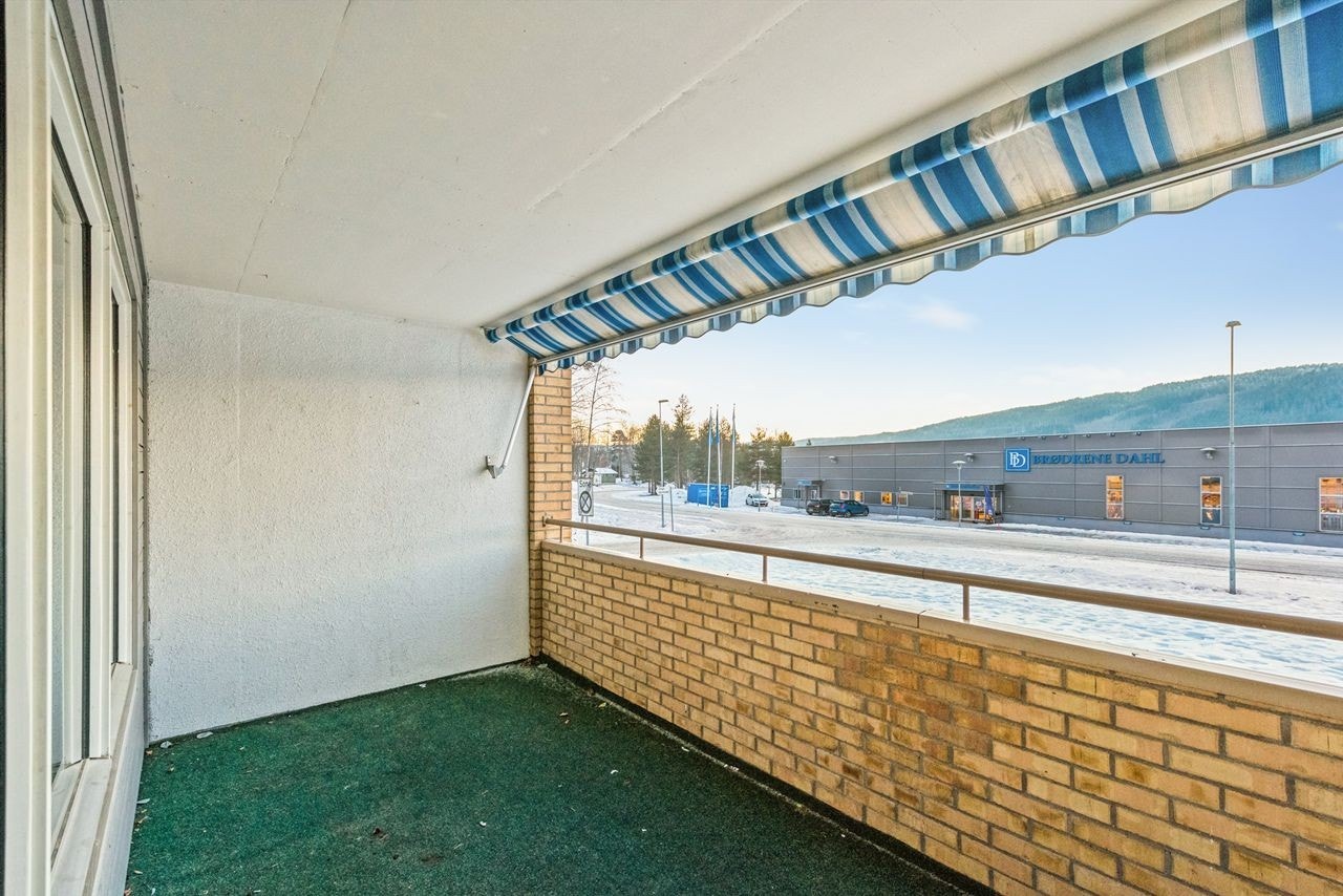 Terrassen er vendt mot vest Galleribilde